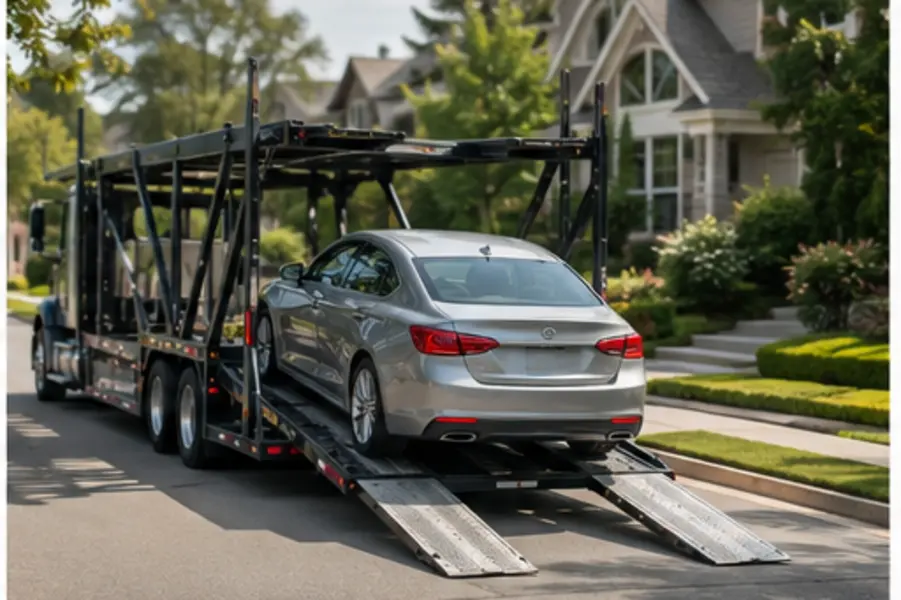 Door-to-Door Car Shipping planning and vehicle transport