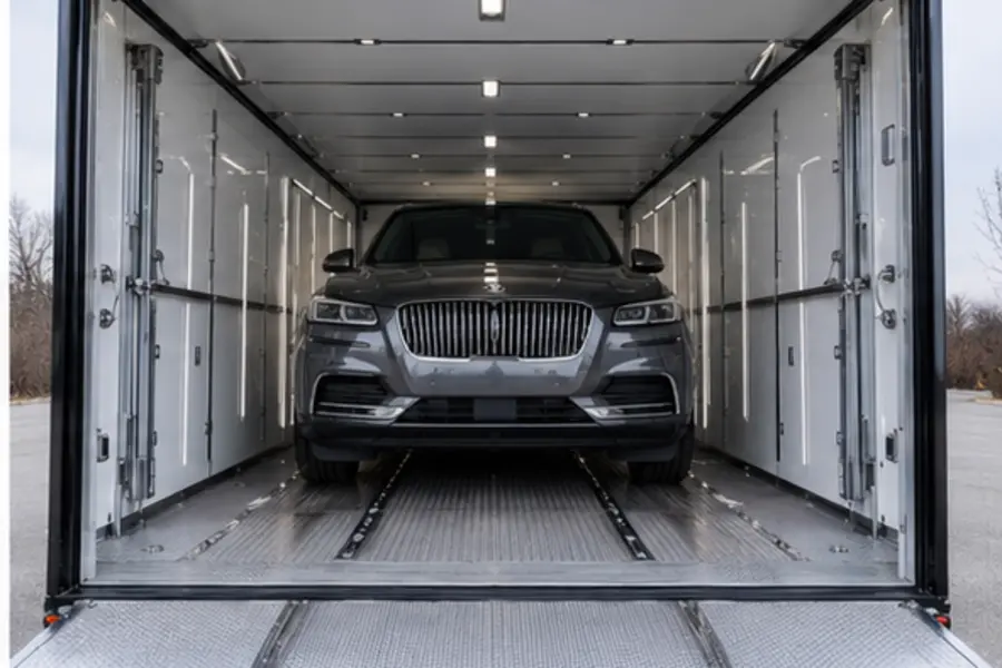 Enclosed Auto Transport Services planning and vehicle transport