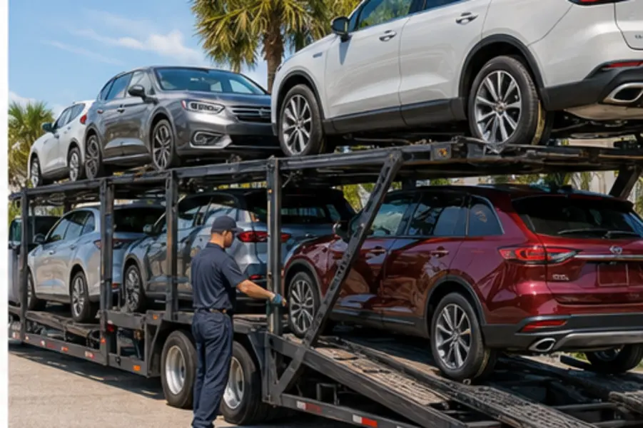 Florida Car Shipping planning and vehicle transport