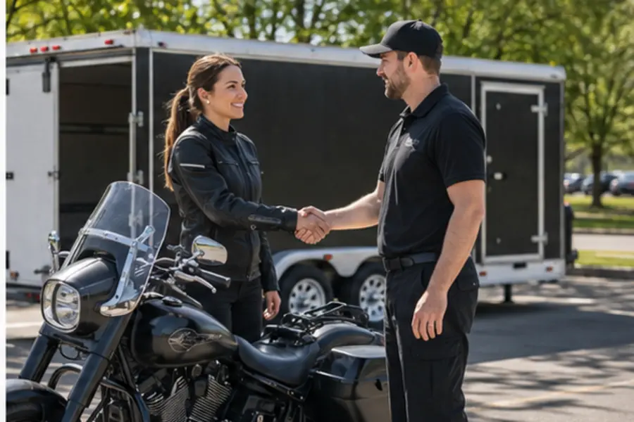 Motorcycle Shipping Services planning and vehicle transport